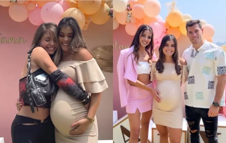 Flavia Laos y Luciana Fuster asisten al Baby Shower de la hermana de Patricio Parodi