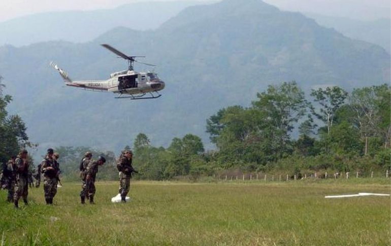 Ayacucho: ataque a base militar en el Vraem dejó un soldado herido