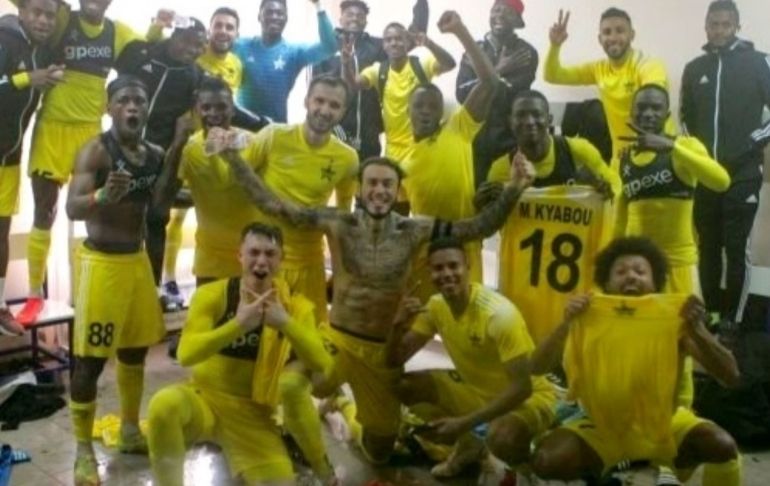 Gustavo Dulanto se coronó campeón con el Sheriff Tiraspol