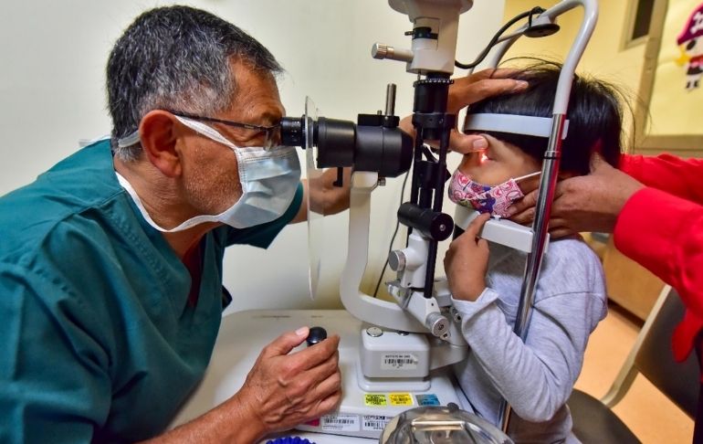 Portada: INSN San Borja: realizan trasplante de córnea a dos niños de 5 y 12 años para recuperar la visión