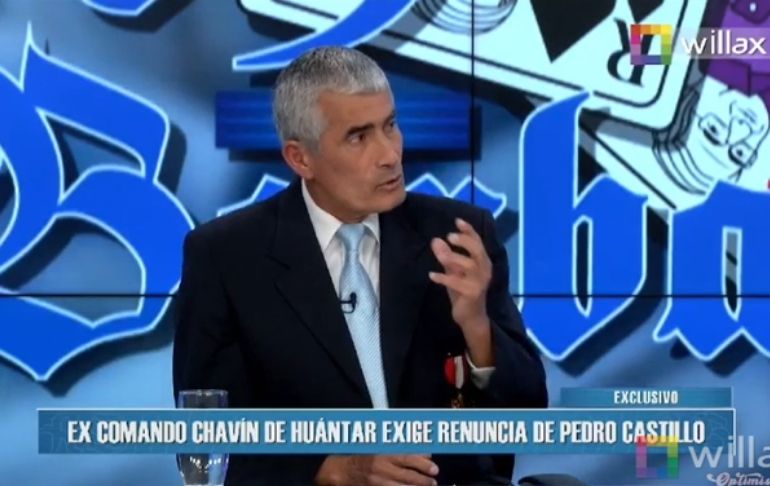 Portada: Jaime Cabrera a ministro de Defensa: "Tiene que pedir perdón a sus compañeros de armas que se avergüenzan de él"