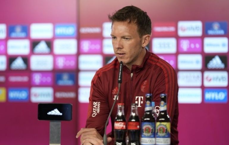 Julian Nagelsmann, DT de Bayern Múnich: "Recibo amenazas de muerte"