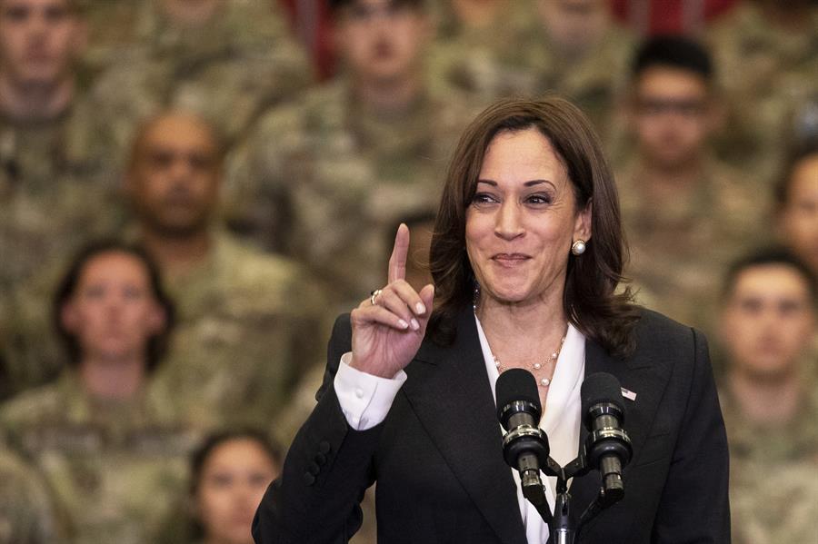 Portada: Vicepresidenta de EEUU, Kamala Harris, dio positivo a covid-19