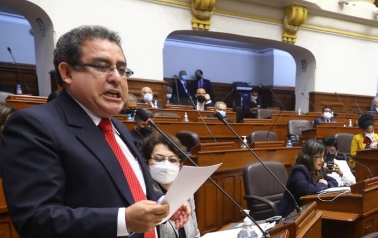 Portada: Luis Picón: "Más congresistas renunciarán a Alianza para el Progreso"