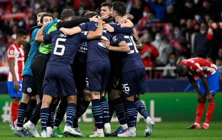 Champions League: Manchester City eliminó al Atlético de Madrid en el Wanda Metropolitano