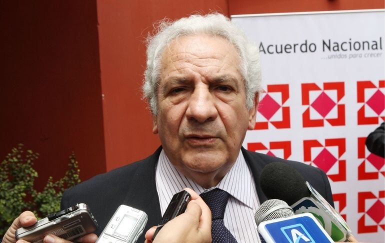 Max Hernández: El planteamiento del Acuerdo Nacional no está a favor o en contra del presidente Pedro Castillo