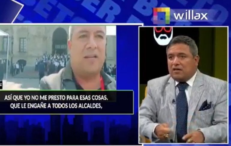 Alcalde de Moche: "Pedro Castillo y Martín Vizcarra son dos caras de la misma moneda"