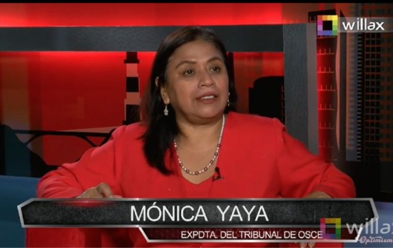 Mónica Yaya: "Lo único que quiere Pedro Castillo es robar"