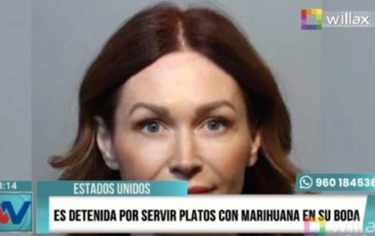 Portada: Estados Unidos: novia es detenida por mezclar marihuana con la comida en su banquete de boda