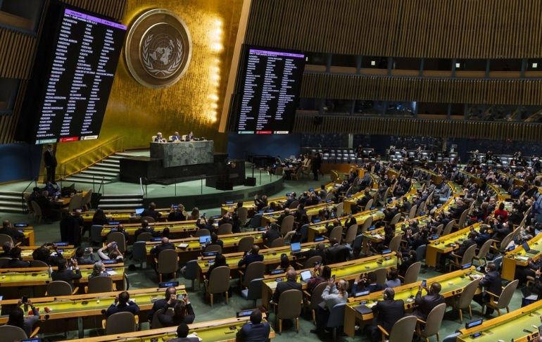 Portada: Asamblea General de la ONU suspende a Rusia del Consejo de Derechos Humanos