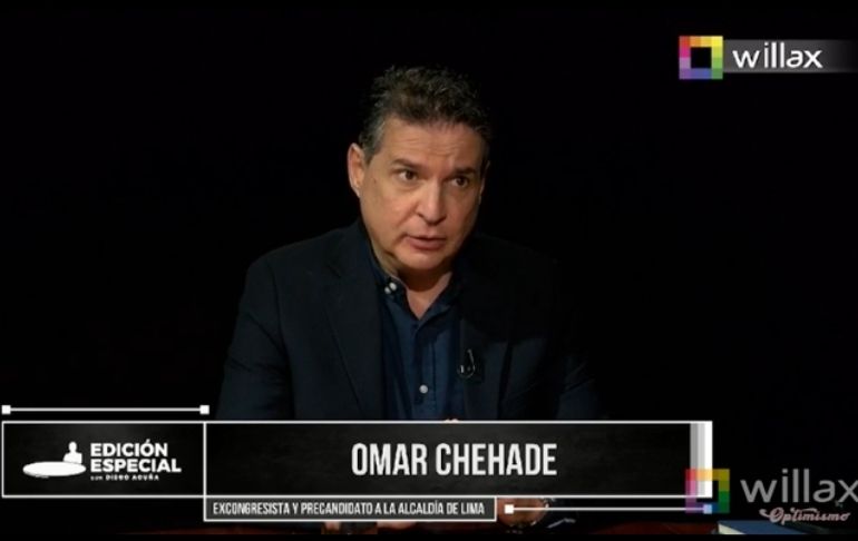 Omar Chehade: El Congreso debería obligar a Pedro Castillo a que renuncie o proponer una próxima vacancia