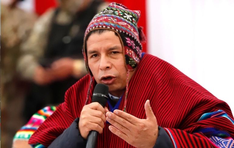 Pedro Castillo: "Personas no gratas salen a las calles a alterar el orden en el país"