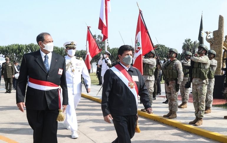 Excomandos Chavín de Huántar se retiran de ceremonia de aniversario de operación en rechazo a Pedro Castillo