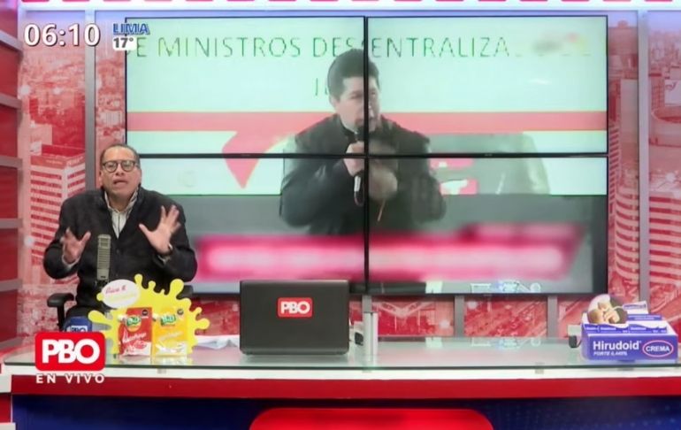 Phillip Butters sobre Pedro Castillo: "Lleno de contradicciones y mentiras"