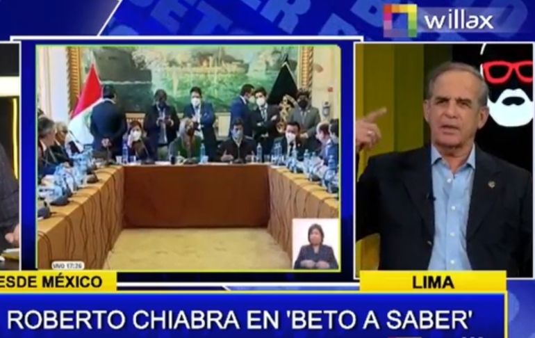 Roberto Chiabra: “Se terminó la aventura de la izquierda en el Perú”