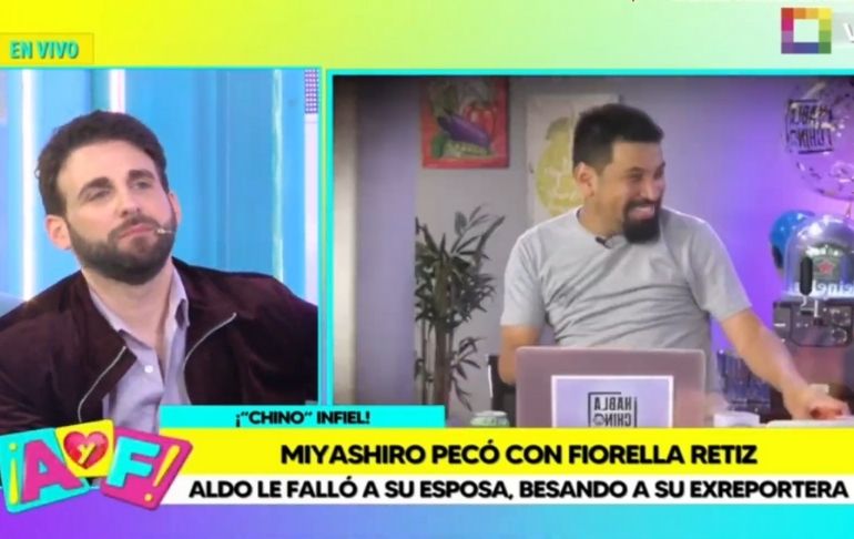 Rodrigo González sobre ampay de Aldo Miyashiro: "Se ve que es su amante"