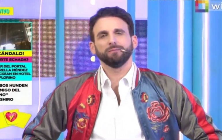 Rodrigo González bautiza a comentarista deportivo y ex de Pedro Loli como "Óscar del Hostal y Fiorella Mientes"