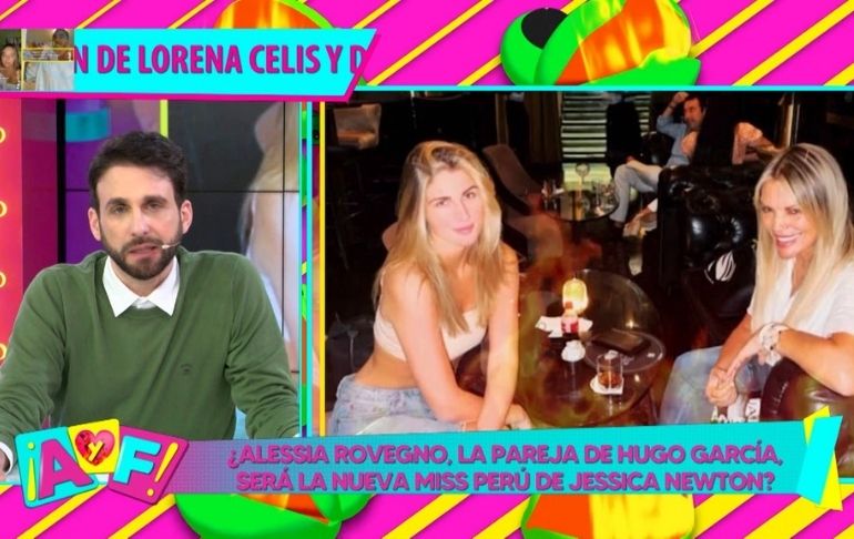 Portada: Rodrigo González: Jessica Newton elegiría a Alessia Rovegno como Miss Perú para fastidiar a Magaly