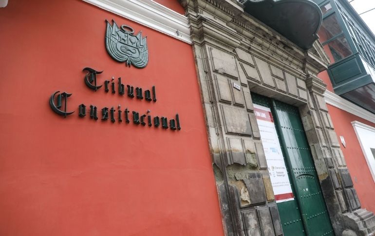 Comisión encargada de elegir a miembros del TC aprobará su informe final este lunes