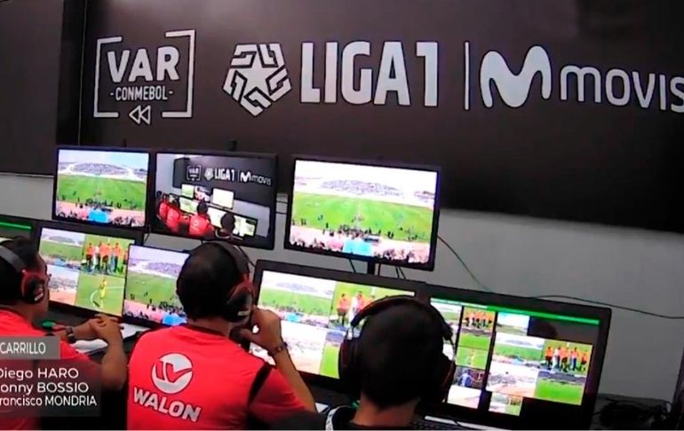 FPF: VAR se implementaría el Torneo Clausura de la Liga 1