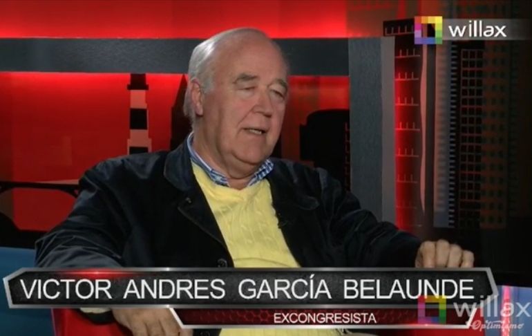 García Belaúnde: "Maricarmen Alva, dentro de lo posible, está haciendo una buena labor equilibrista"