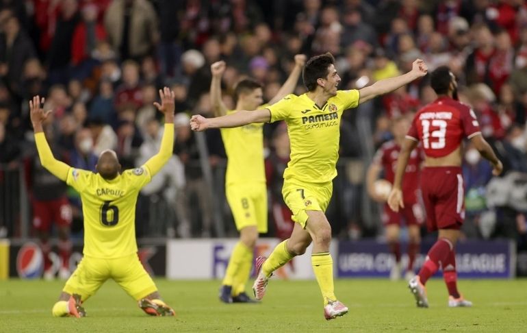 ¡Sorpresa en la Champions League! Villarreal eliminó al Bayern Múnich y clasificó a la semifinal [VIDEO]