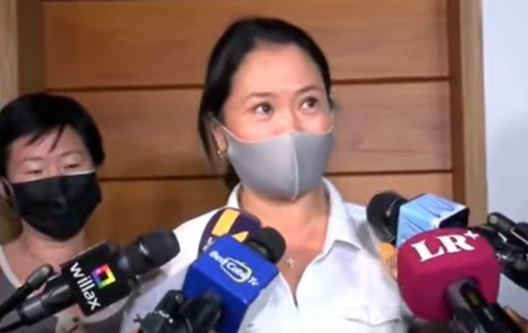 Keiko Fujimori sobre resolución de la Corte IDH: "Esta es la segunda vez que le generan esta profunda desilusión"