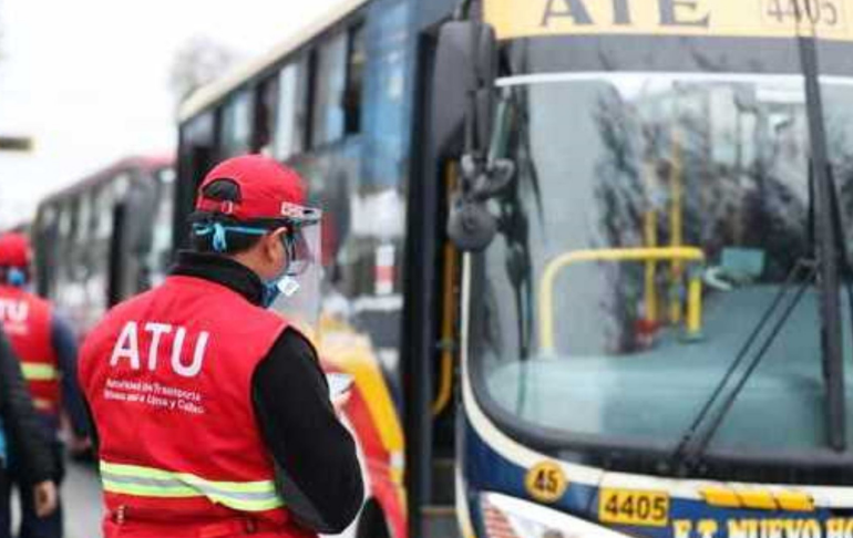 ATU: Mascarillas en transporte público seguirán siendo obligatorias