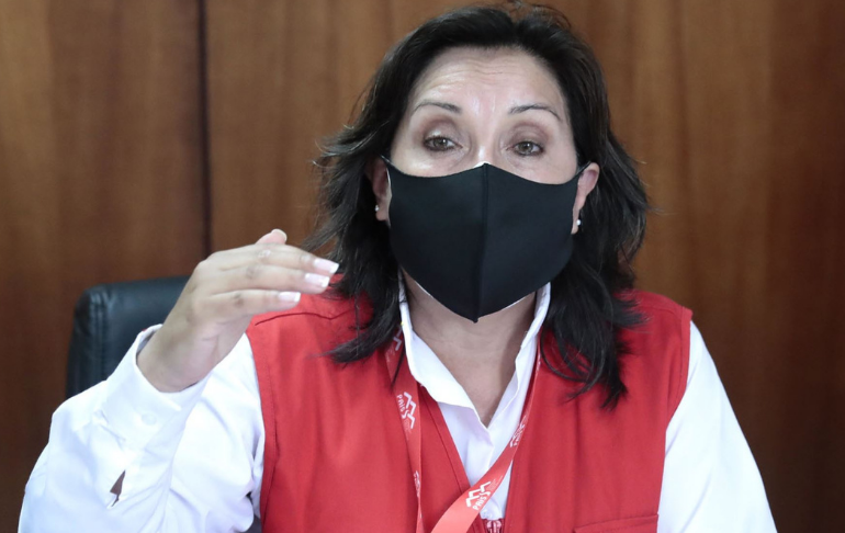 Dina Boluarte asegura que tuit sobre el suicidio de Alan García fue realizado "por otra persona"