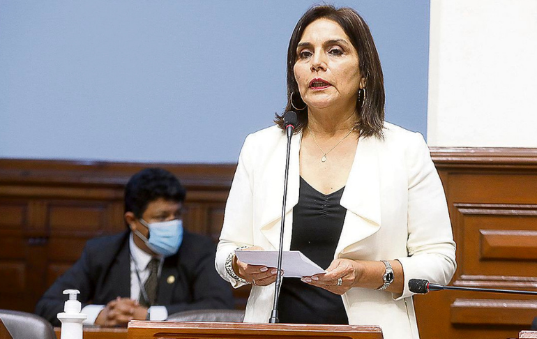 Patricia Juárez sobre proyecto del Ejecutivo para consultar cambio de la Constitución: Es abiertamente inconstitucional