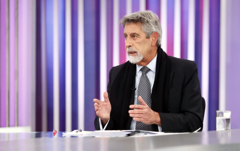Francisco Sagasti: Lo ideal sería que Pedro Castillo presente una propuesta para adelantar elecciones generales