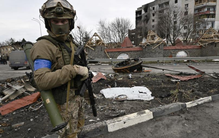 Ucrania pide más armas a los países de la OTAN para combatir al ejército ruso