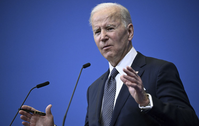 Joe Biden culpa a Vladimir Putin por el aumento de precios en los productos en Estados Unidos