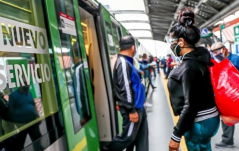 Metro de Lima reactivará su funcionamiento