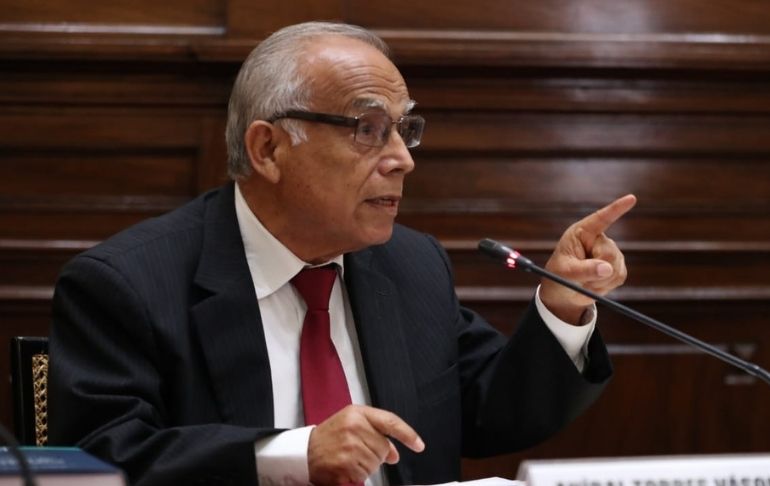 Aníbal Torres admite que la asamblea constituyente tiene "poder ilimitado"