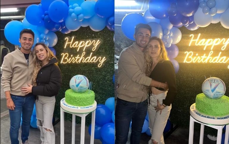 Ale Venturo organizó fiesta de cumpleaños a Rodrigo Cuba