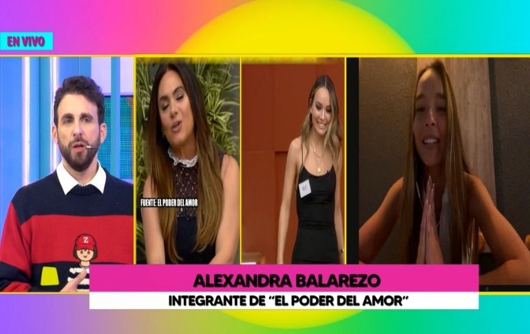 Alexandra Balarezo sobre Lorena Celis y Sergio Peña: "Son amigos"