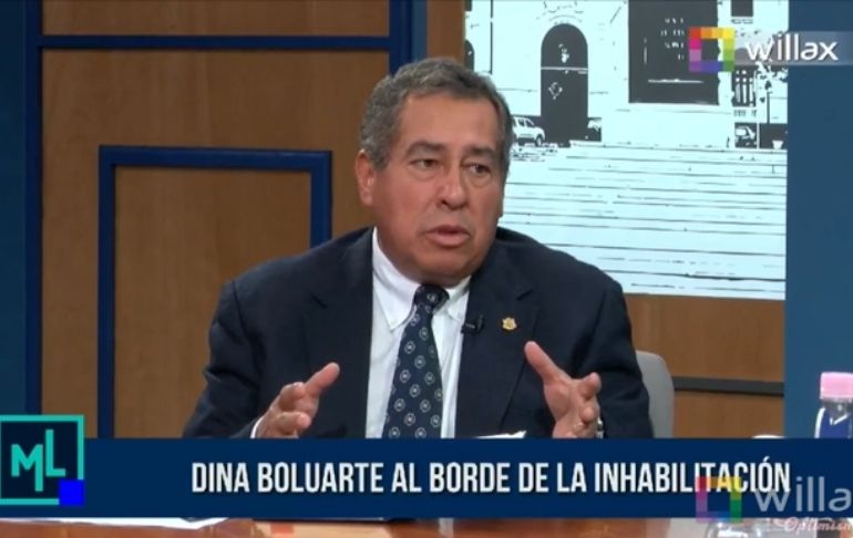 Portada: Aníbal Quiroga: "Dina Boluarte falta groseramente a la verdad y merece una acusación constitucional"