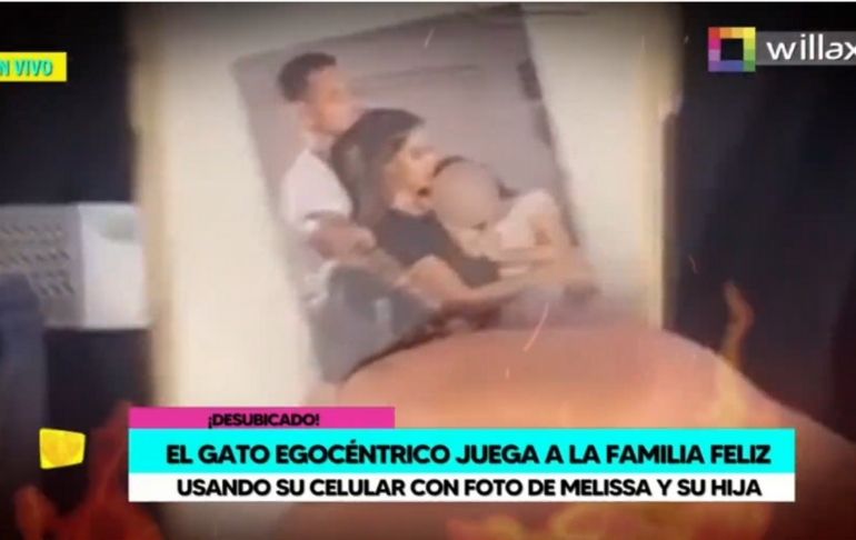 Anthony Aranda muestra foto familiar con Melissa Paredes y su hija