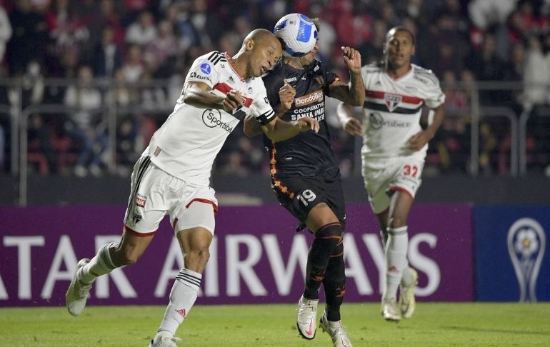 Portada: Copa Sudamericana: Ayacucho perdió 1-0 ante Sao Paulo en el Morumbí