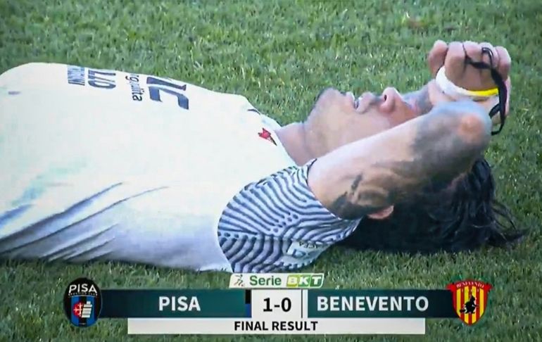 Portada: ¡Lapadula se queda en Segunda!: Benevento quedó eliminado tras caer 1-0 ante Pisa