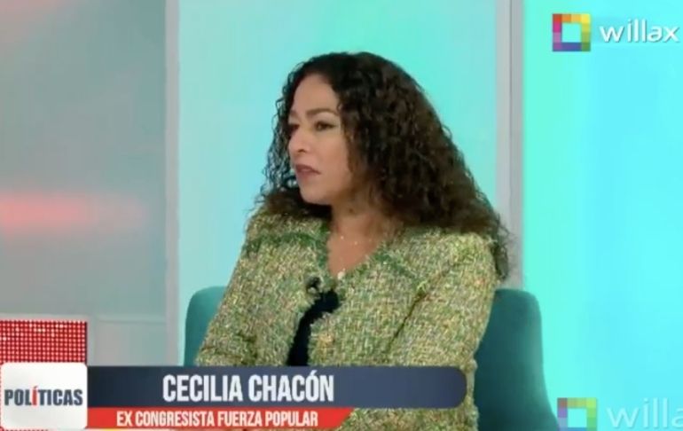 Portada: Cecilia Chacón: "Dina Boluarte fue a Davos a promover las inversiones, pero se tiró abajo la actividad minera"