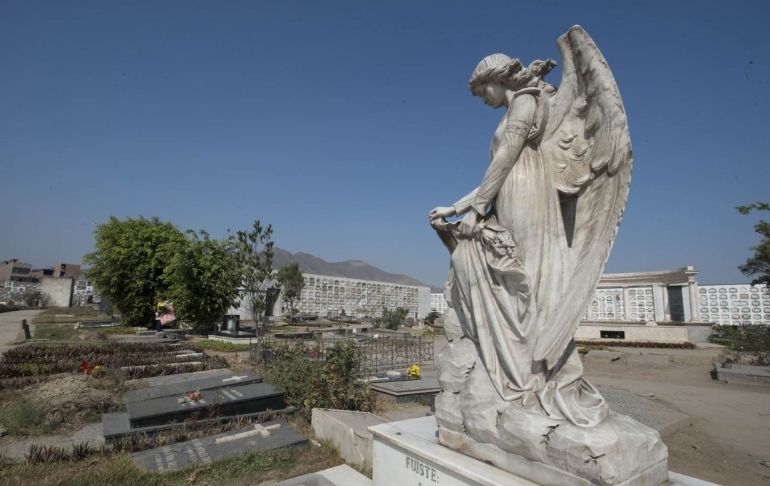 Portada: Día de la Madre: cementerio El Ángel recibirá visitas presenciales este domingo