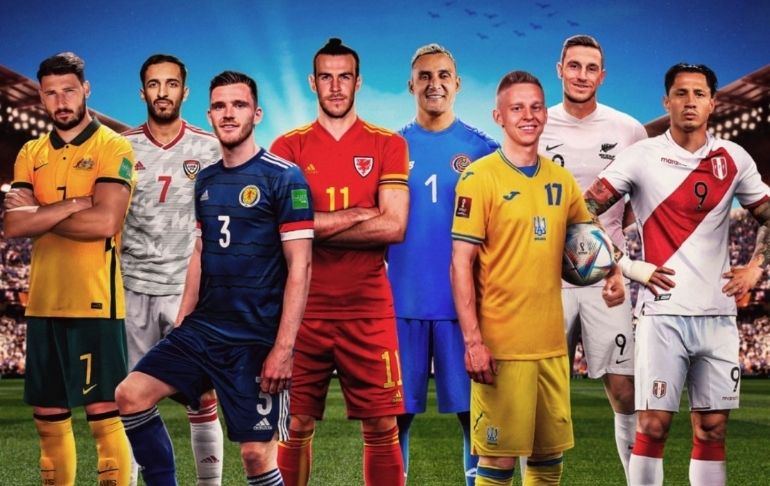 Selección peruana: Gianluca Lapadula fue elegido por FIFA en la elaboración de afiche de los repechajes