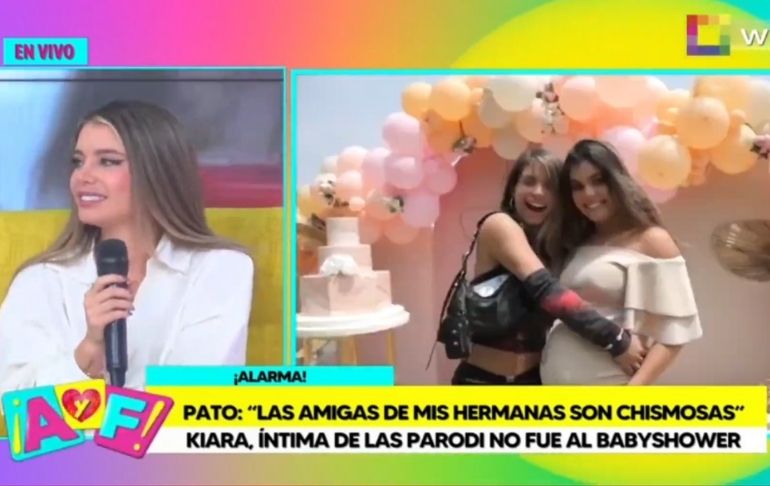 Flavia Laos sobre hermanas de Patricio Parodi: "Nunca van a dejar de ser mis amigas"