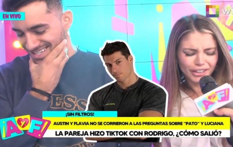 Flavia Laos revela que aceptaría grabar escena de besos con Patricio Parodi por 1 millón de dólares