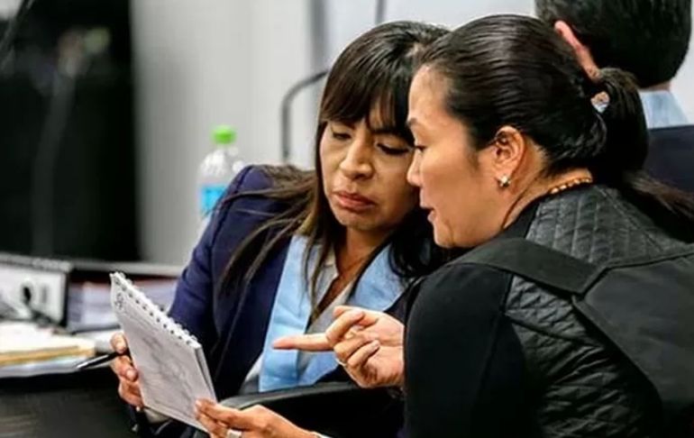 Giulliana Loza: revocan comparecencia con restricciones contra abogada de Keiko Fujimori