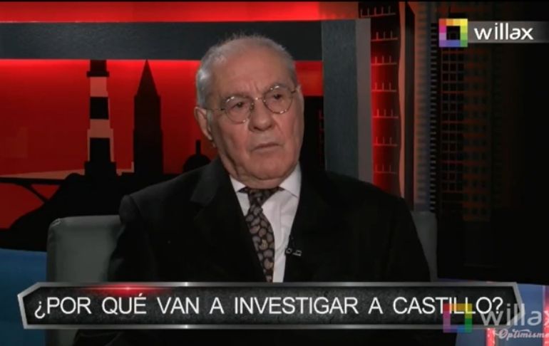 Javier Villa Stein: "Pedro Castillo ha sido elegido vía fraude con el auxilio de Salas Arenas"