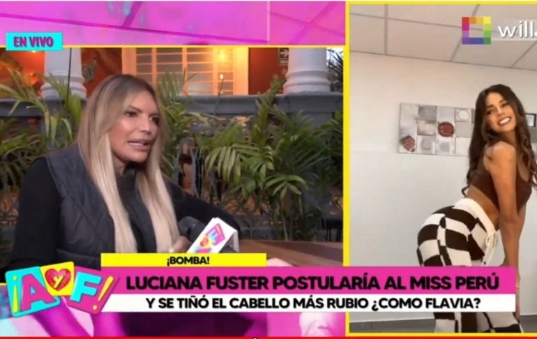 Portada: Jessica Newton sobre Luciana Fuster: "Es una niña muy guapa"