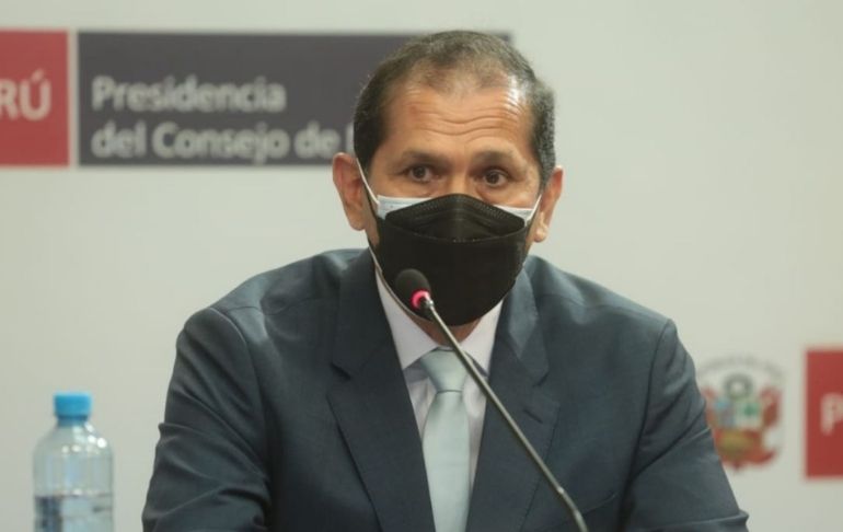 Jorge Luis Prado: Congreso cita al ministro de la Producción para el 23 de mayo